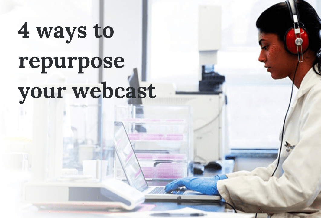 4 ways to repurpose your webinar
