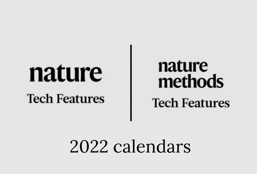 Nature and Nature Methods Technology Features: 2022 Calendars - Nature