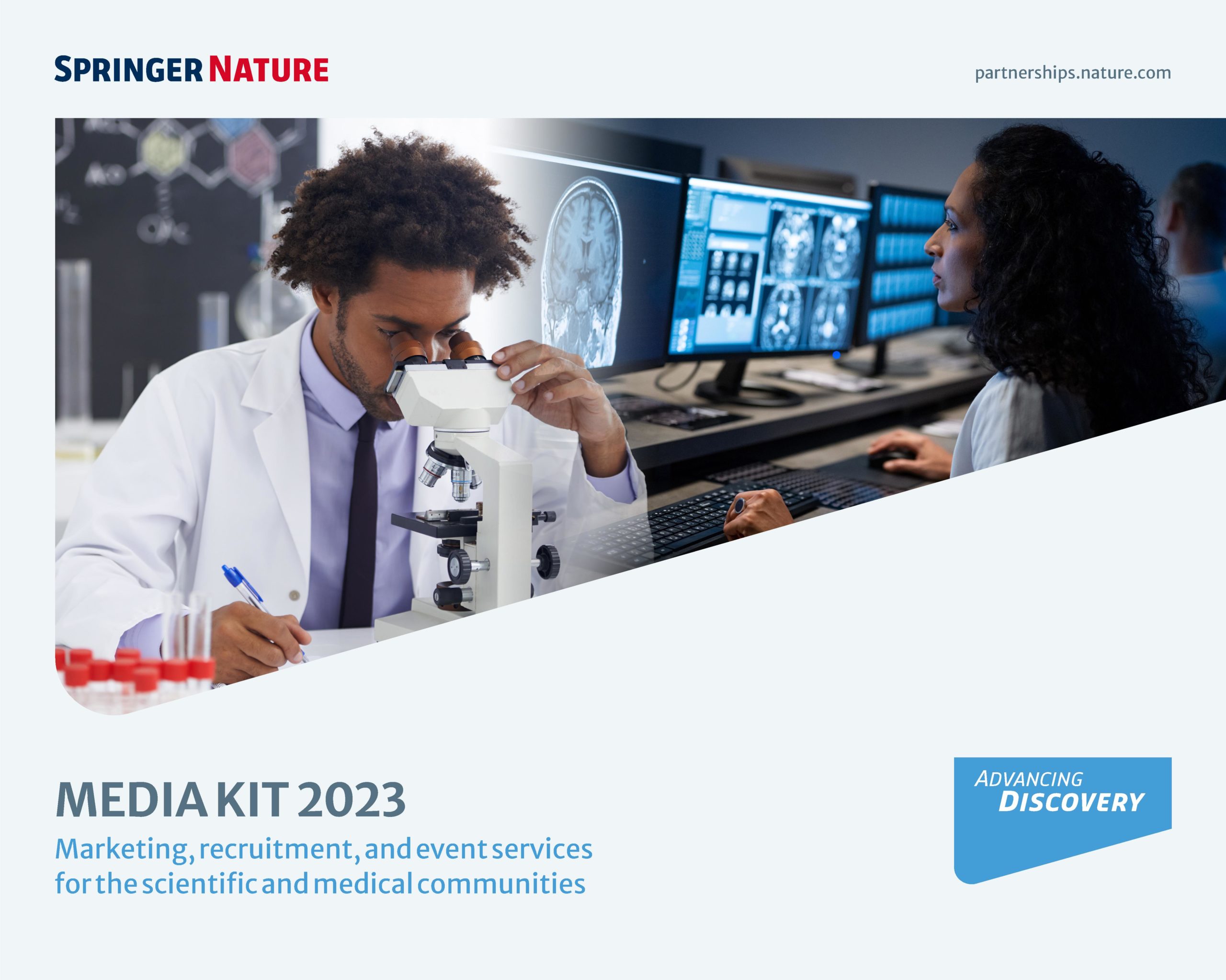 2023 media kit now available Nature Research Partnerships