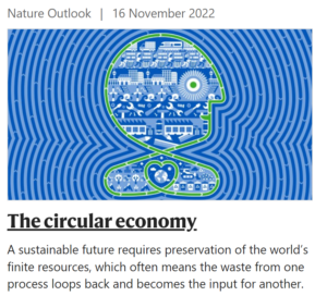 Nature Outlook - The circular economy