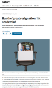 Has the ‘great resignation’ hit academia
