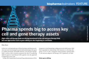 Pharma's big bet on cell and gene therapy