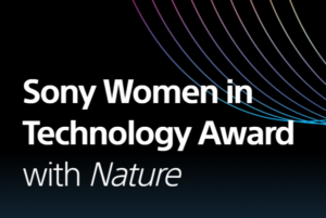 Sony Women in Technology Award, with Nature