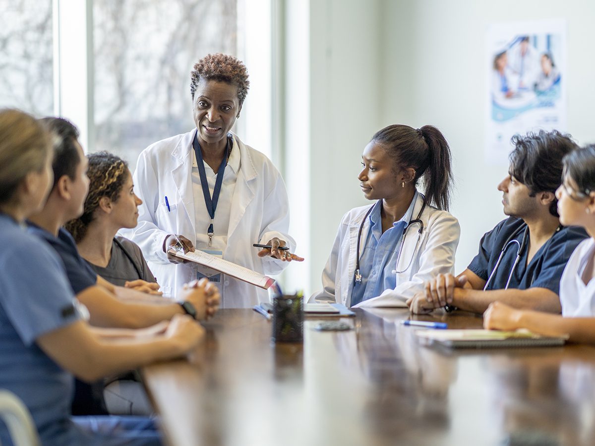 Engage healthcare professionals
