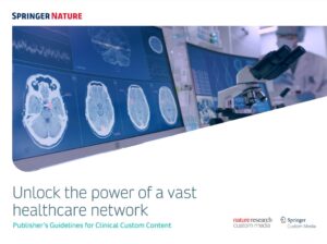 Springer Nature Clinical Custom Content brochure
