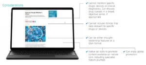 Clinical Custom Content, unbranded article example