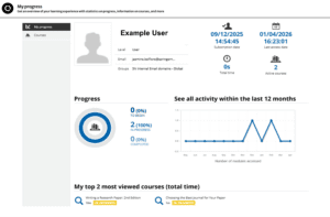 personalised homepage