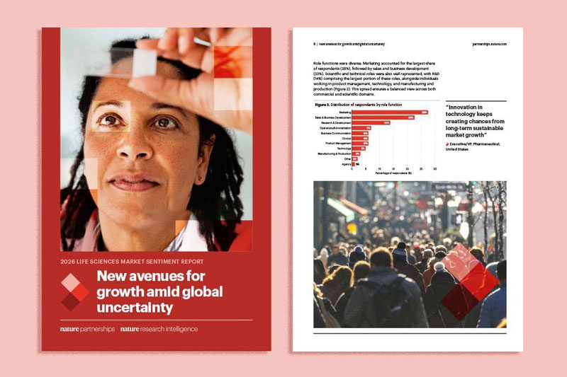 A collage showing the 2026 Life Sciences report.